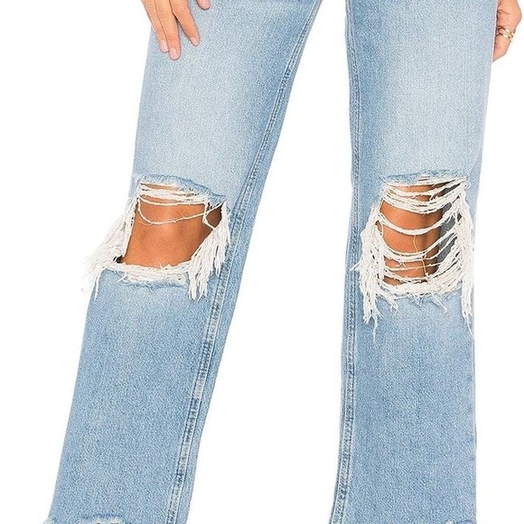 NWT Free People Maggie Mid Rise Jeans - Picture 2 of 2